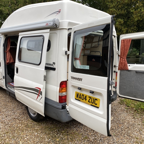 2004 Ford Transit 2.0Di Riviera Camper Van 2 Berth 1 Lady Owner from new 72365 Miles