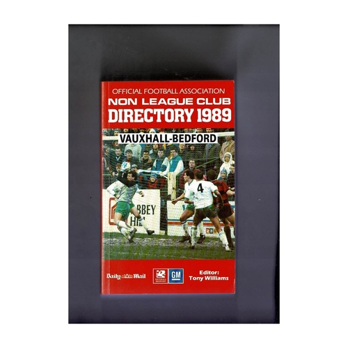 Non League Directory 1989 Softback Book