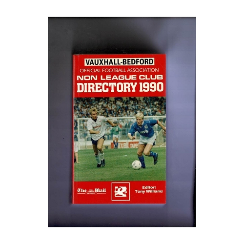 Non League Directory 1990 Softback Book