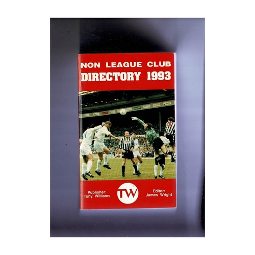 Non League Directory 1993 Softback Book