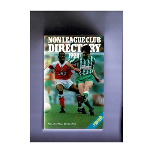 Non League Directory 1994 Softback Book