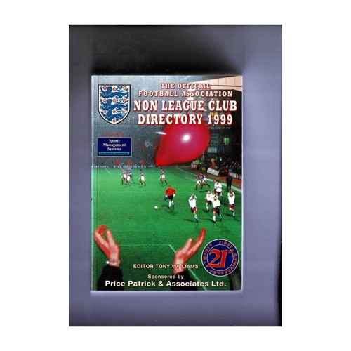Non League Directory 1999 Softback Book