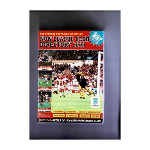 Non League Directory 2000 Softback Book