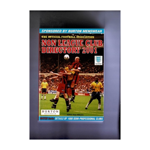 Non League Directory 2001 Softback Book