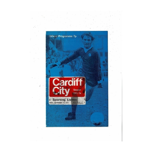 European Cup Winners Cup Football Programmes