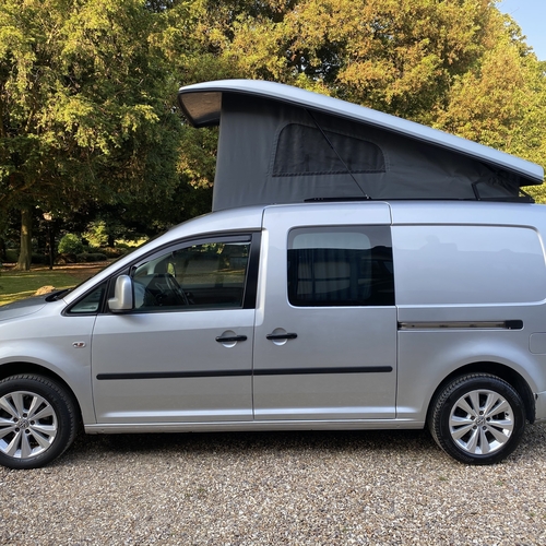 2011 VW Volkswagen Caddy Maxi 1.6 TDi Camper Van 2 Berth Silver