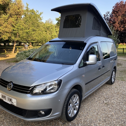2011 VW Volkswagen Caddy Maxi 1.6 TDi Camper Van 2 Berth Silver
