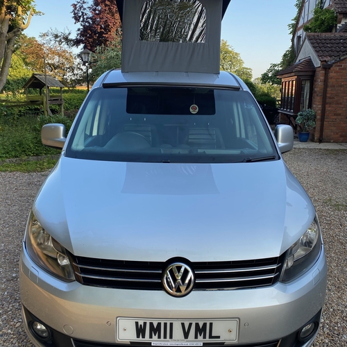 2011 VW Volkswagen Caddy Maxi 1.6 TDi Camper Van 2 Berth Silver