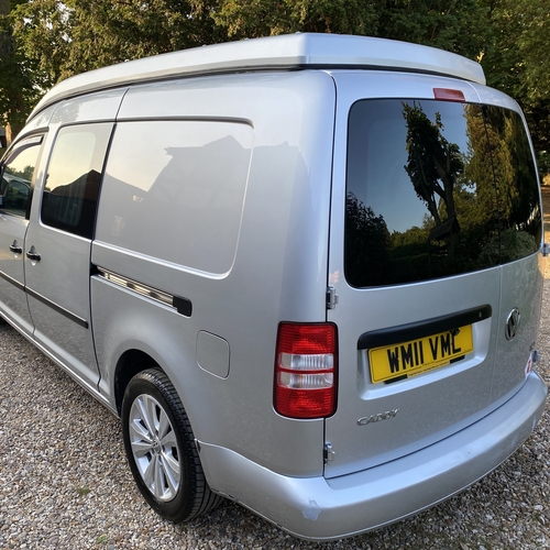 2011 VW Volkswagen Caddy Maxi 1.6 TDi Camper Van 2 Berth Silver