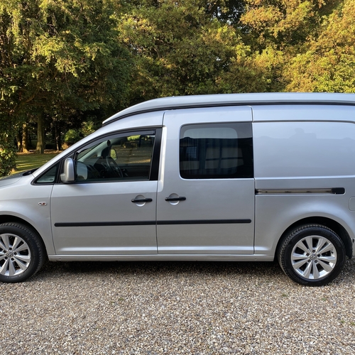 2011 VW Volkswagen Caddy Maxi 1.6 TDi Camper Van 2 Berth Silver