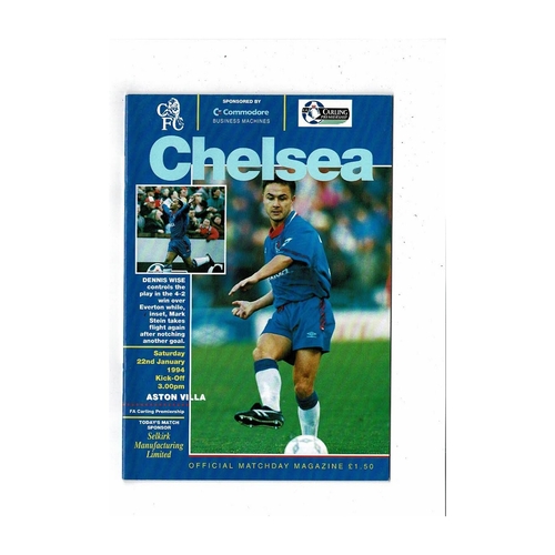 Chelsea Home Football Programmes