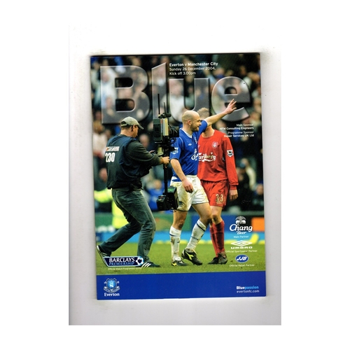 Everton Home Football Programmes