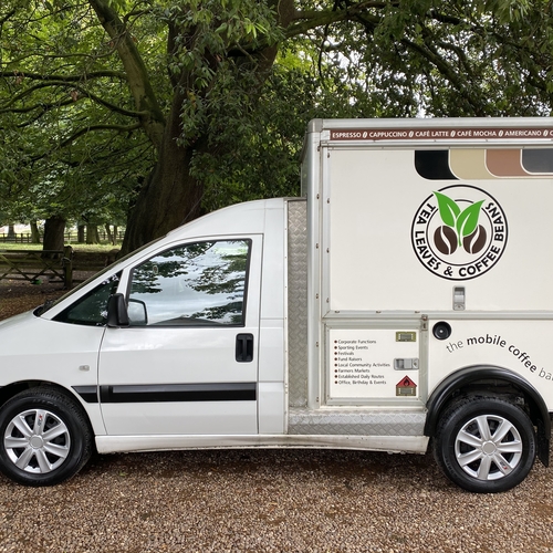 High Output Coffee Food Van + Trailer Top Spec - 2007 Fiat Scudo 2.0TD 67079 mls