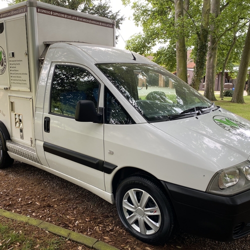 High Output Coffee Food Van + Trailer Top Spec - 2007 Fiat Scudo 2.0TD 67079 mls