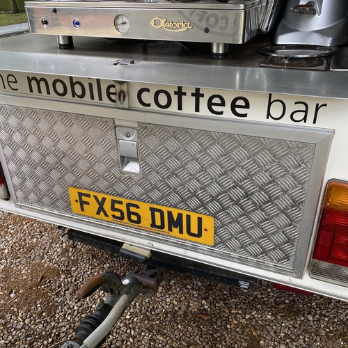 High Output Coffee Food Van + Trailer Top Spec - 2007 Fiat Scudo 2.0TD 67079 mls