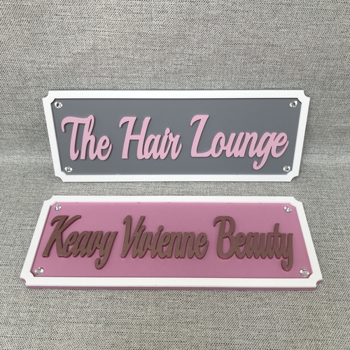Salon / Door Sign