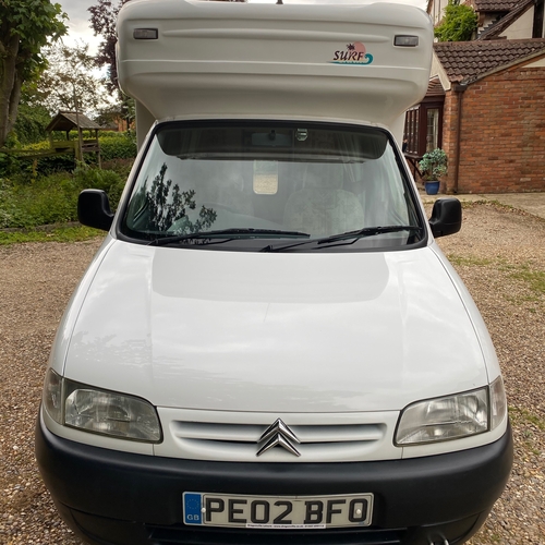2002 Nu Venture Surf Camper Van Motorhome Citroen Berlingo 1.9D - 78694 Miles