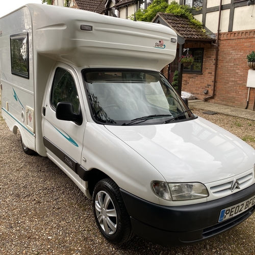 2002 Nu Venture Surf Camper Van Motorhome Citroen Berlingo 1.9D - 78694 Miles