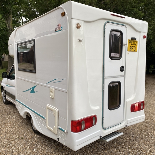 2002 Nu Venture Surf Camper Van Motorhome Citroen Berlingo 1.9D - 78694 Miles