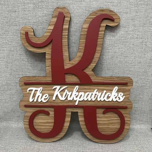 Family Name Monogram