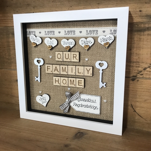 Our family home frame