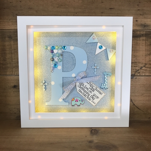 LED Initial Frame ( Christening )