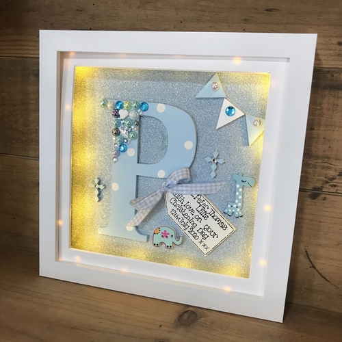 LED Initial Frame ( Christening )