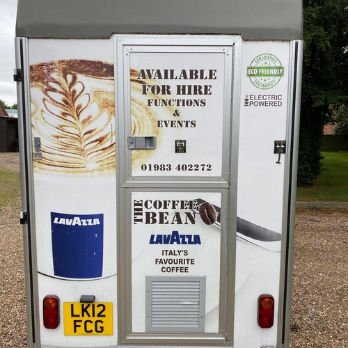 Towability Coffee Food Catering Van Stand Inside Aixam Mega Electric 464 MILES