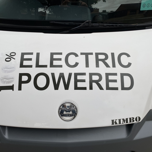 Towability Coffee Food Catering Van Stand Inside Aixam Mega Electric 464 MILES