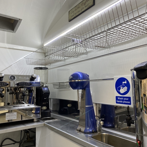 Towability Coffee Food Catering Van Stand Inside Aixam Mega Electric 464 MILES