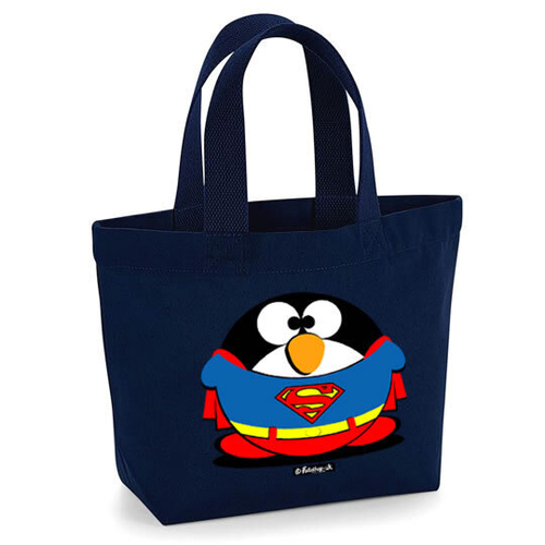 'Super Fat Penguin' Mini Tote