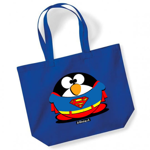 'Super Fat Penguin' Maxi Tote