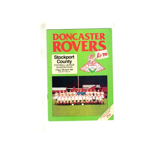Stockport County Away Football Programmes