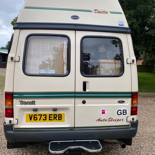 Auto Sleeper Duetto LE Camper Van - Ford Transit 2.5TD - 1 Owner for 18 years!!