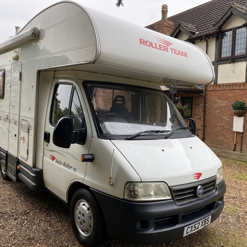 Roller Team Auto-Roller 10 Motorhome - 4 Berth - 2002(52)reg Fiat Ducato 2.0JTD 53693 miles