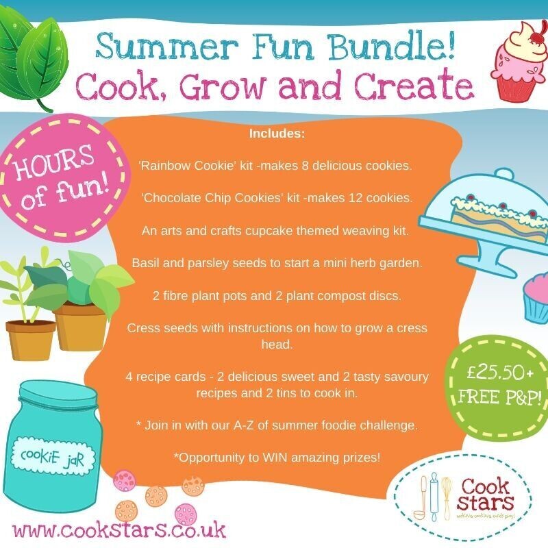 Summer Bundle - Cook, Create and Grow Kits