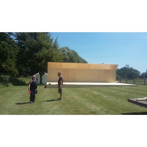 Glyndebourne Opera house outdoor stage