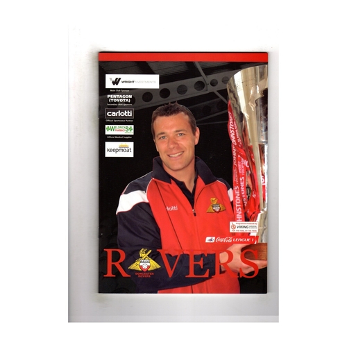 Doncaster Rovers v Manchester City Friendly Football Programme 2006/07