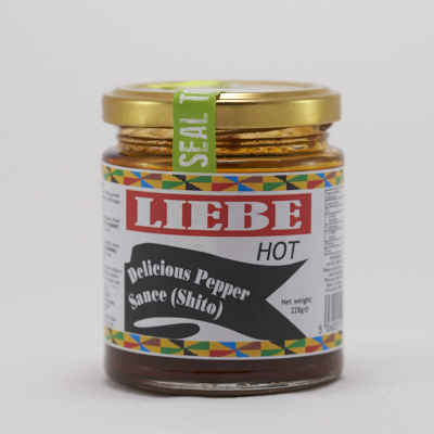 Liebe Delicious Pepper Sauce (HOT) Shito