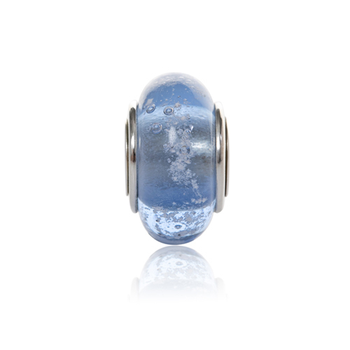 Sky Cremation Glass Charm Bead