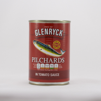 Glenryck Pilchards (In Tomato Sauce)
