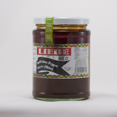 Liebe Delicious Pepper Sauce (MILD) Shito