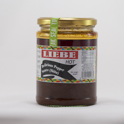 Liebe Delicious Pepper Sauce (HOT) Shito