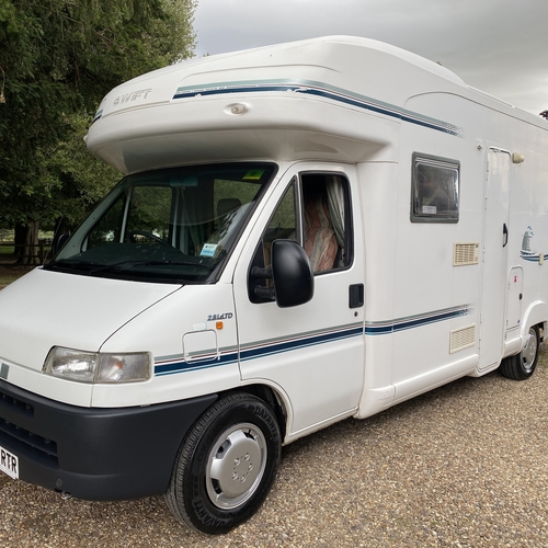 Swift KonTiki Motorhome 6 Berth 2.8TD Fiat Ducato 2001 56859 Miles Kon Tiki