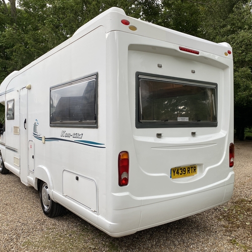 Swift KonTiki Motorhome 6 Berth 2.8TD Fiat Ducato 2001 56859 Miles Kon Tiki