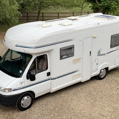 Swift KonTiki Motorhome 6 Berth 2.8TD Fiat Ducato 2001 56859 Miles Kon Tiki
