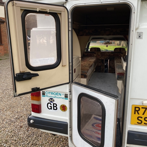 1997 Citroen C15d Romahome HYLO Camper Van Motorhome BARGAIN PROJECT
