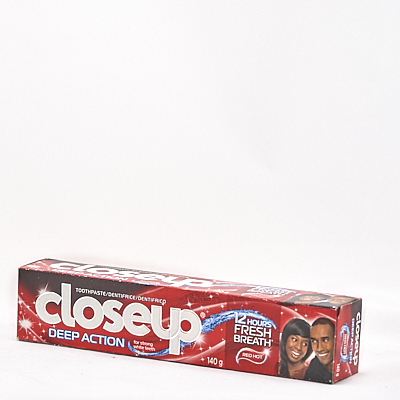 Closeup Toothpaste
