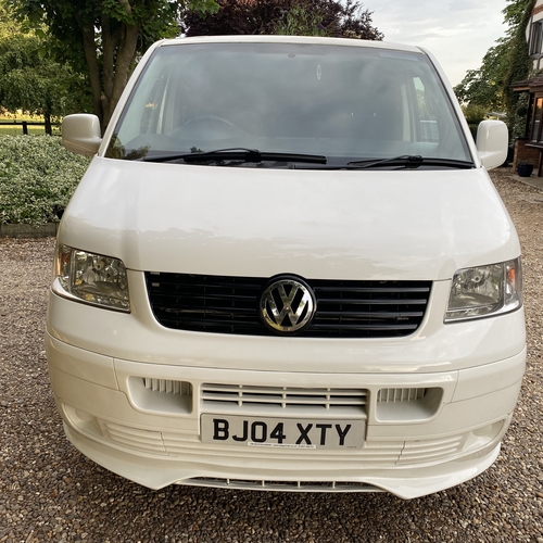 2004 VW T5 Camper Van - White - Leather - 240v/12v