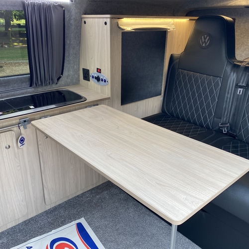 2004 VW T5 Camper Van - White - Leather - 240v/12v